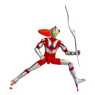 网红变形超人关节可动超人蛋糕装饰摆件要相信光搞怪生日烘焙装扮