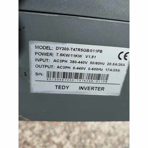 议价东渊TEDY变频器DY300T47R5GB011PB维修