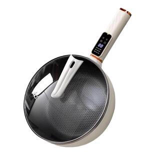 德国电炒锅多功能一体式炒菜锅电锅蒸煮炒煎家用蜂窝不粘锅电火锅
