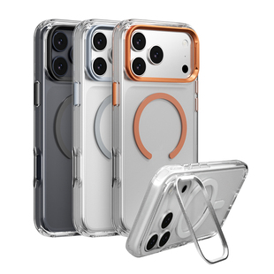 switcheasy适用2025款苹果17pro手机壳17Air新款iphone17promax磁吸全包防摔透明镜头支架pro保护套