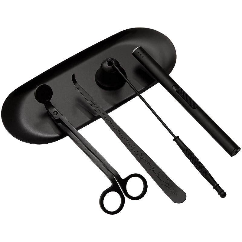 vantkevin工具套装香薰蜡烛剪灭烛器灭烛罩蜡烛钩灭烛工具三件套
