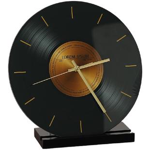 复古黑胶唱片桌面时钟摆件电视机柜装饰品改造房间小物件家居好物