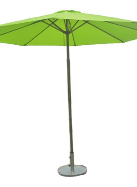 户外遮阳伞中柱伞蓝黄橙多种颜色