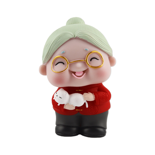 寿星蛋糕装饰摆件祝寿推推乐筒甜品台福字贴纸寿字多层寿宴蛋糕塔