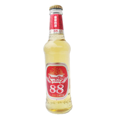 重庆啤酒88小瓶装国宾包邮包损