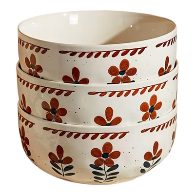 日式陶瓷汤碗家用泡面碗大号汤盆