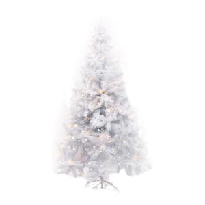 白色圣诞树雪白松树加密led发光圣诞节大型圣诞树装饰布置道具