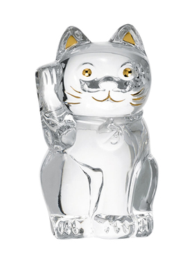 Baccarat巴卡拉招财猫摆件