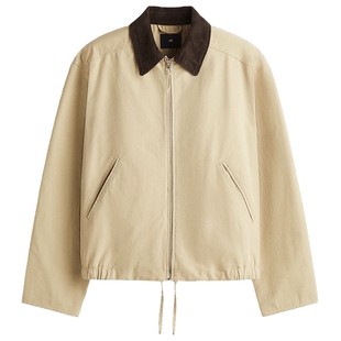 HM男装夹克冬季巴恩风底特律工装谷仓夹克教练外套1286496