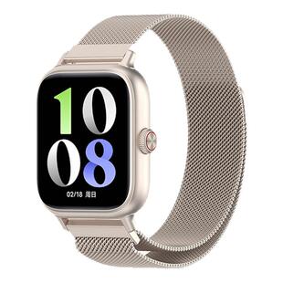 适用于vivowatchgt表带iQOO米兰尼斯磁吸钢带iqoowatchgt金属腕带新款智能运动男女表链夏季时尚替换带配件