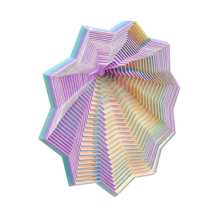 3D打印萝卜塔螺旋旋转儿童创意玩具黑科技成人解压减压多边形摆件