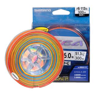 新款SHIMANO禧玛诺彩/蓝色PE线8/12编OCEA日本产路亚渔线海钓鱼线