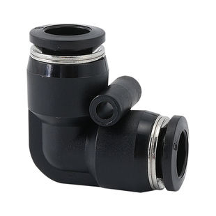 气管快速接头PU直通PG变径PE三通PEG气动高压快插汽接头6 8 10mm