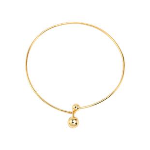 Melissa&Rosella 瞿颖同款金属球项圈小众高级感ins锁骨链choker