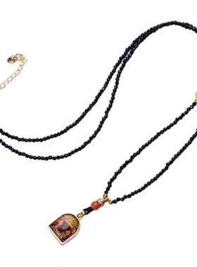 扎基拉姆财神嘎乌盒项链招财守护