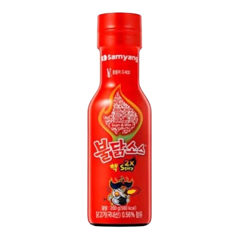 三养两倍辣火辣鸡肉味酱汁火鸡汁火鸡酱200G爆辣韩式风味辣酱进口
