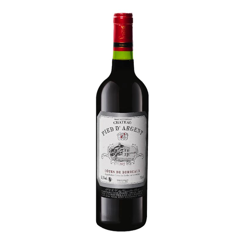 法国进口银脚城堡酒庄干红葡萄酒