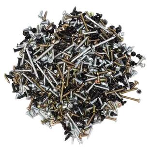 螺丝钉混装自攻干壁十字纤维板开关面板木工钉自攻丝散装家用混搭