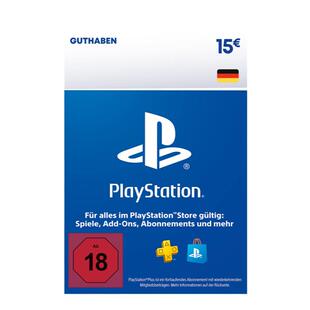 EUR15 PlayStation Store Guthaben German DE 德国PSN德服充值卡