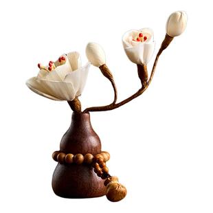 扩香木葫芦汽车摆件车内装饰品车载香薰中控台2025新款家居桌面