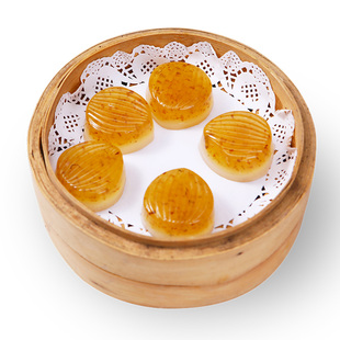 桂花椰汁糕喜宴软糕松糕水晶糕广式早茶广东点心12个真空营养早餐