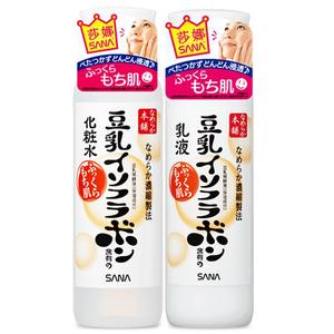 SANA豆乳护肤水乳套装补水保湿不粘腻化妆水柔肤水爽肤水乳液