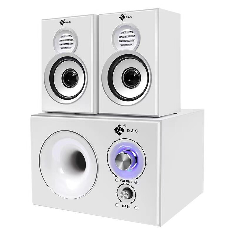 蓝牙2.1声道电脑木质音箱