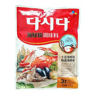 韩国CJ希杰大喜大海鲜粉调味料300g袋韩式调料提鲜炒菜涮火锅包邮
