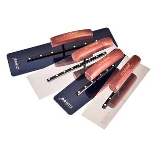 科麦鑫不锈钢抹泥刀油漆工刮大白腻子工具批灰刀推刀铁板批墙抹子