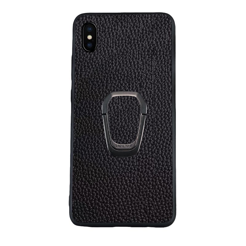 月梵希适用AppleX荔枝纹iPhoneXpro商务车载便携两式磁吸iPhoneXproMax真皮至臻苹果12plus全