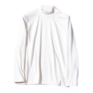 一件过冬！320克双面绒面！秋冬男士保暖半高领素色打底衫T恤外套