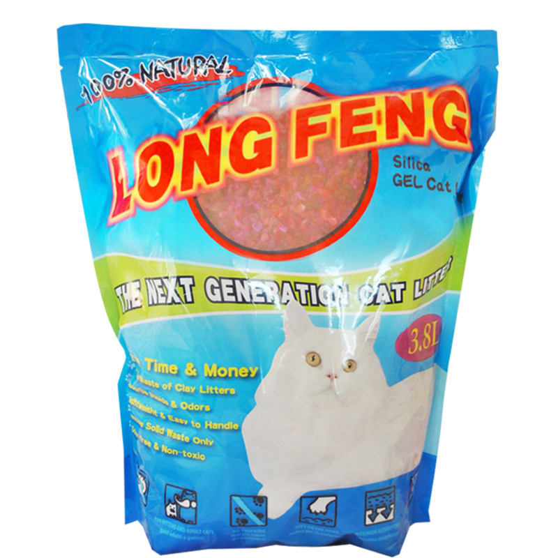 龙峰水晶除味薰衣草柠檬颗粒猫沙
