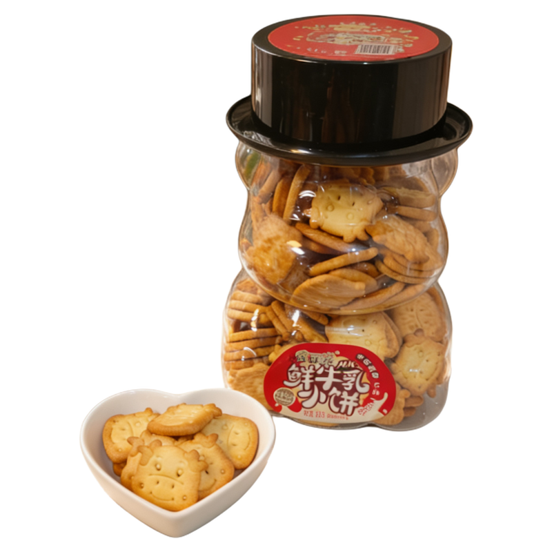雪可滋鲜牛乳饼干韧性饼干