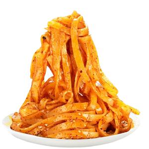 陕西速食擀面皮陕西宝鸡特产真空装酸辣香辣10袋组合