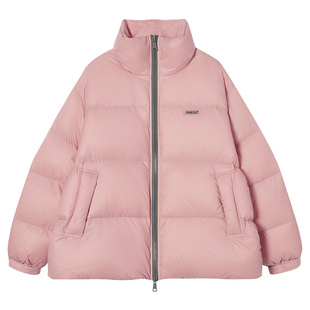 【299/件】EPTISON羽绒服女2025冬新款宽松白鸭绒保暖面包服外套