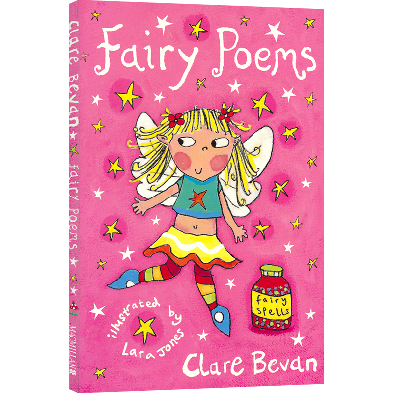 Fairy Poems精灵诗歌集睡前押韵短诗桥梁读物 Clare Bevan仙女精灵童话主题 44首仙女童话诗英文原版进口图书