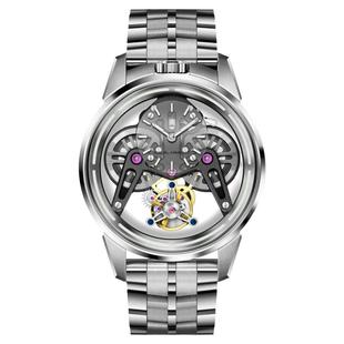 I&K理想骑士品牌正品战甲男士手表机械表大表盘高档氚气夜光男表