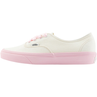 Vans范斯粉色低帮帆布鞋