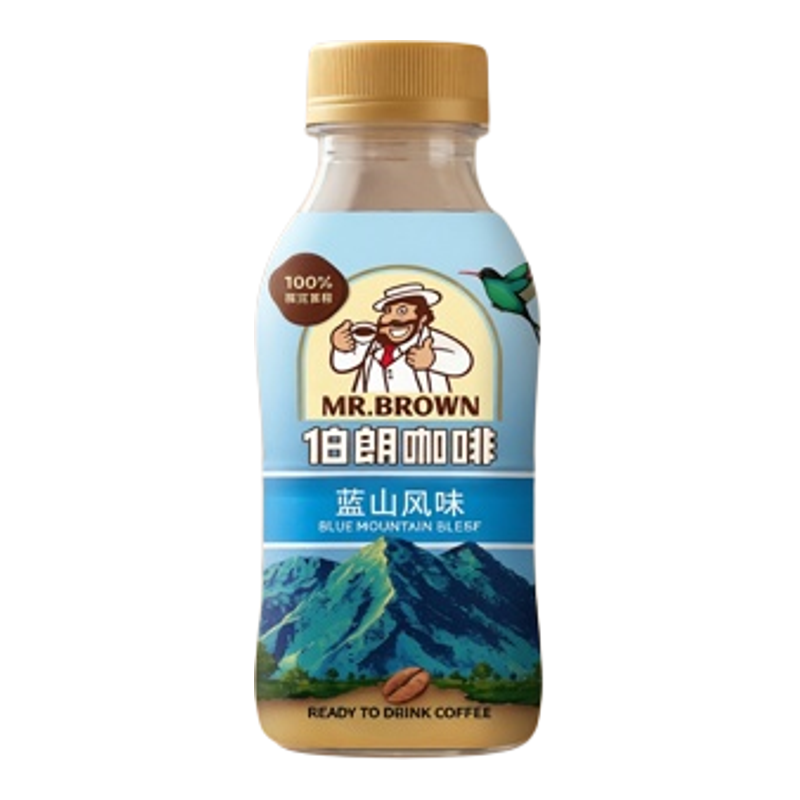 伯朗咖啡蓝山风味咖啡*4香港进口速溶咖啡蓝山咖啡咖啡即冲饮品版