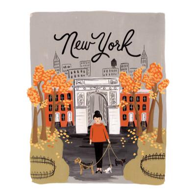 世界城市旅行插画装饰画