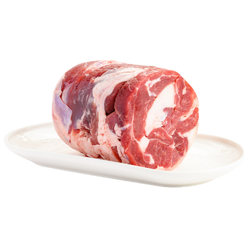羊肉新鲜内蒙草原散养原切羊肉卷整肉卷火锅礼盒小肥羊切片奶香