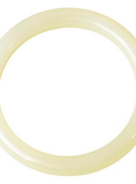 61.5mm和田玉黄玉手镯女款