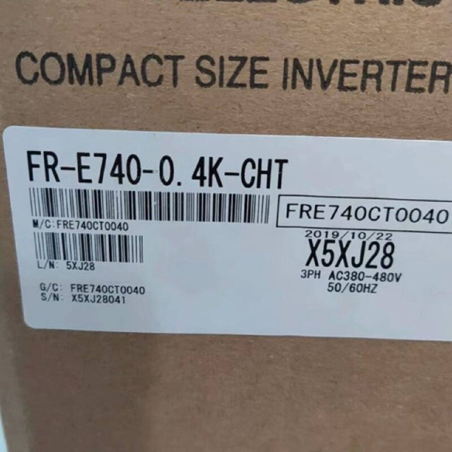 议价三菱变频器 FR-E740-0.4K-CHT 0.4kw 220v带包装功能包好