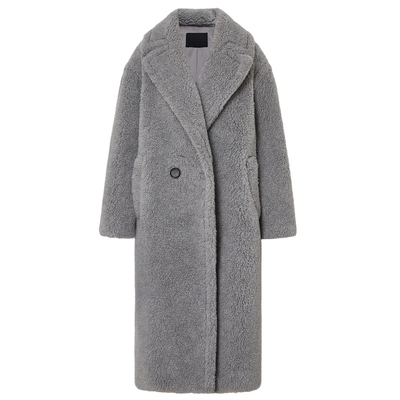 MOCO泰迪绒大衣含绵羊毛骆驼绒