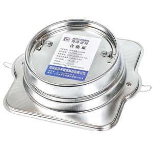 运祥牌铝合金烟道防串味止回阀