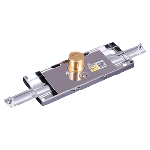 金点原子锁卷闸门锁超B级月牙防盗锁芯商铺家用通用底装卷帘门锁