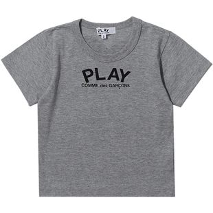 IT CDG PLAY COMME des GARÇONS川久保玲童装短袖T恤logo爱心印