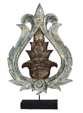 泰国东南亚风叶子形火焰工艺品