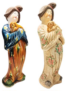 高水旺胖妞河南特色礼品大师陶俑
