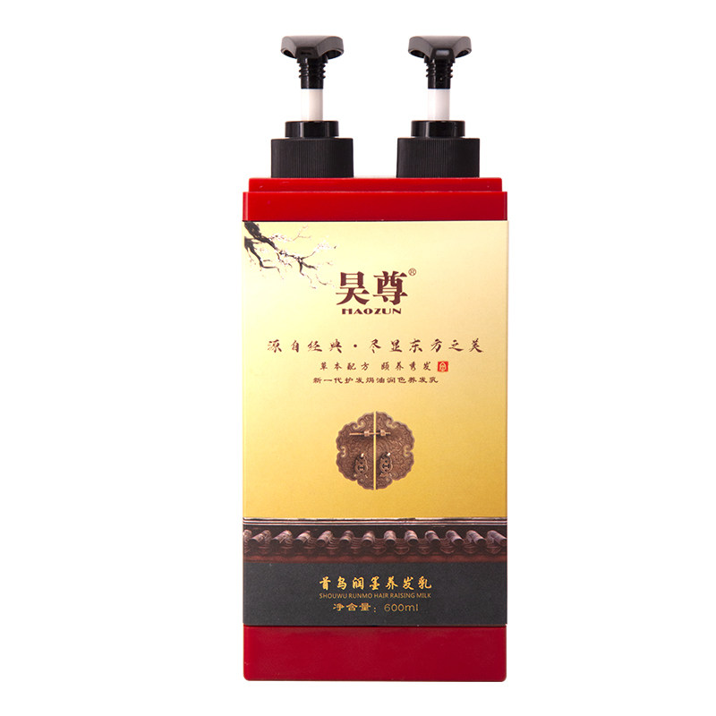 纯植物染发剂首乌润墨养发乳
